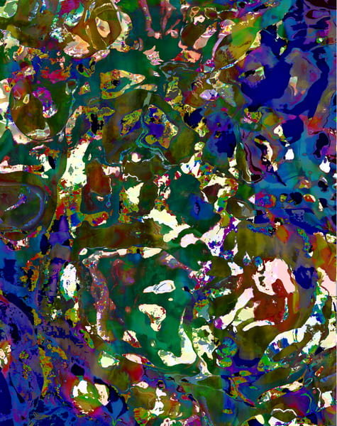 A LITTLE RED IN THE BLUE 