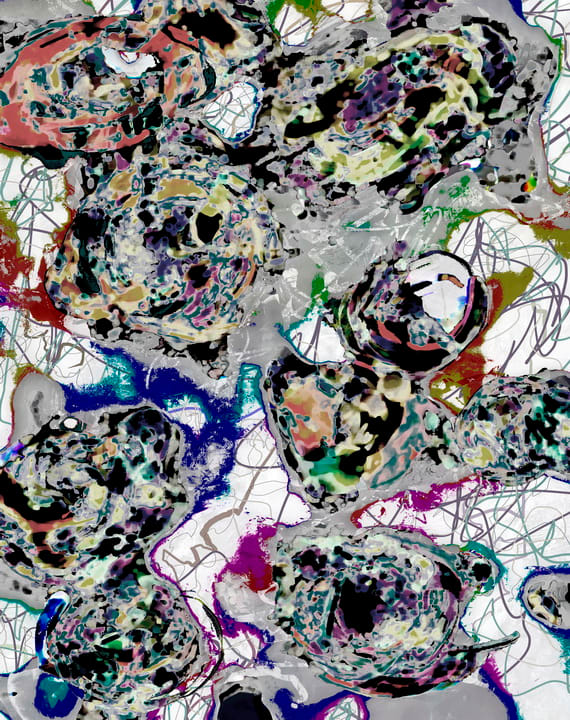 COLORS AND LINES I by Michael L Williams, Image 1.