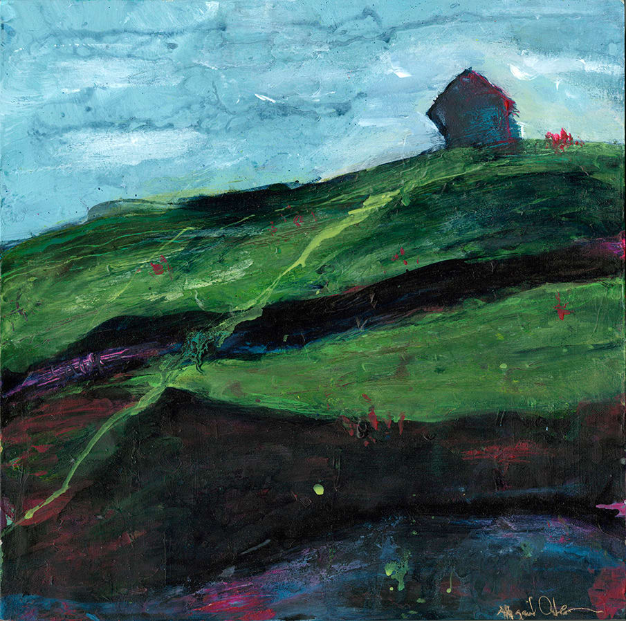 House  Image: "House"
Acrylic on cradled wooden panel