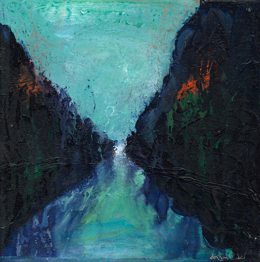 River  Image: "River"
Acrylic on cradled wooden panel