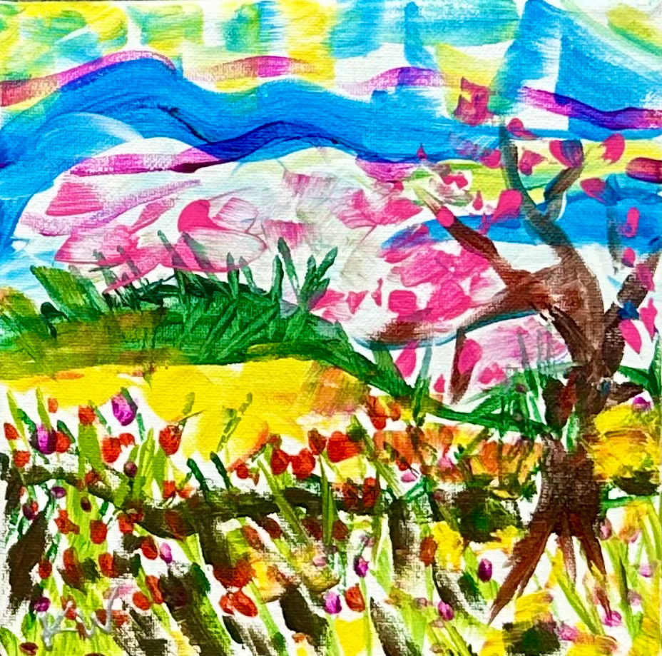 Lovely Country Afternoon by Karen K Wallen 