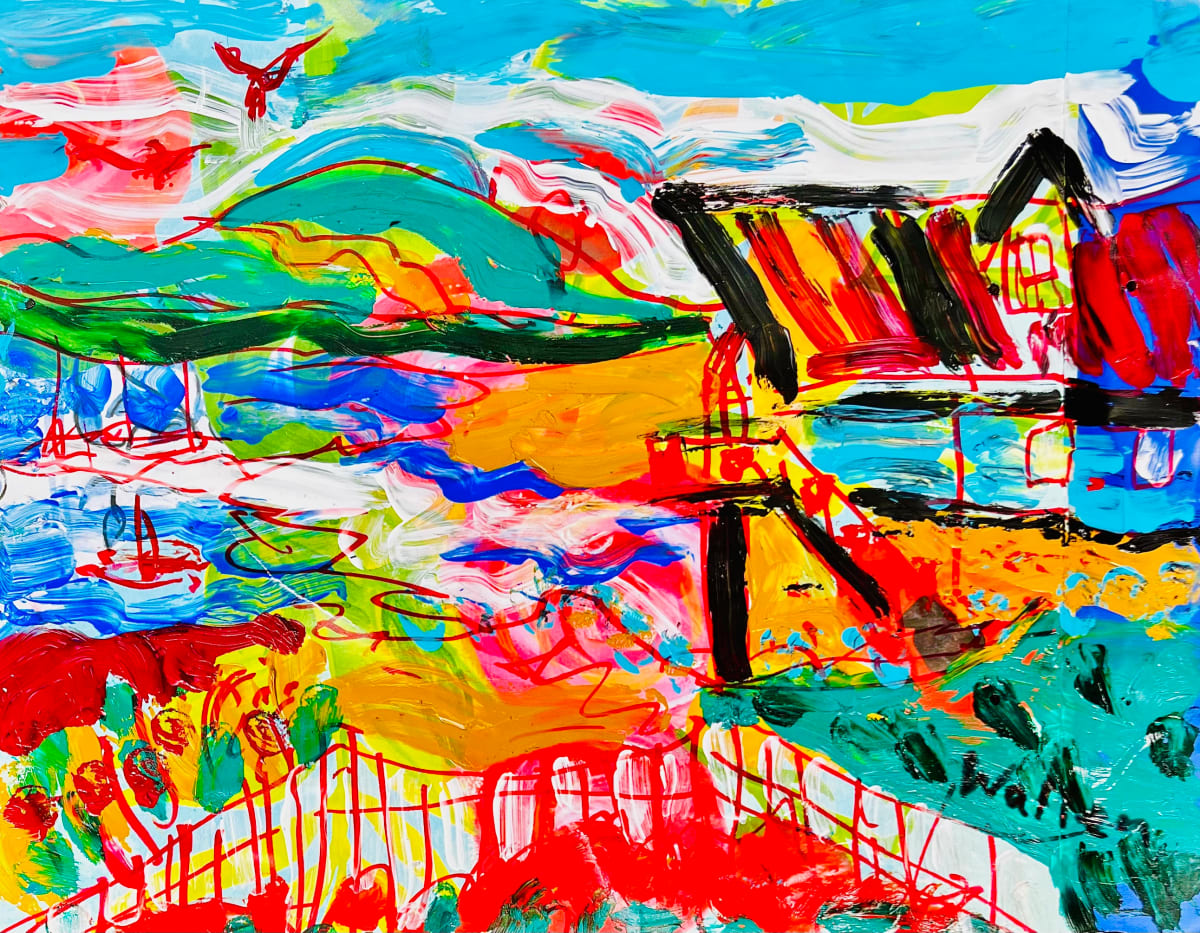 "Cabin at the Beach" by Karen K Wallen, Image 3.