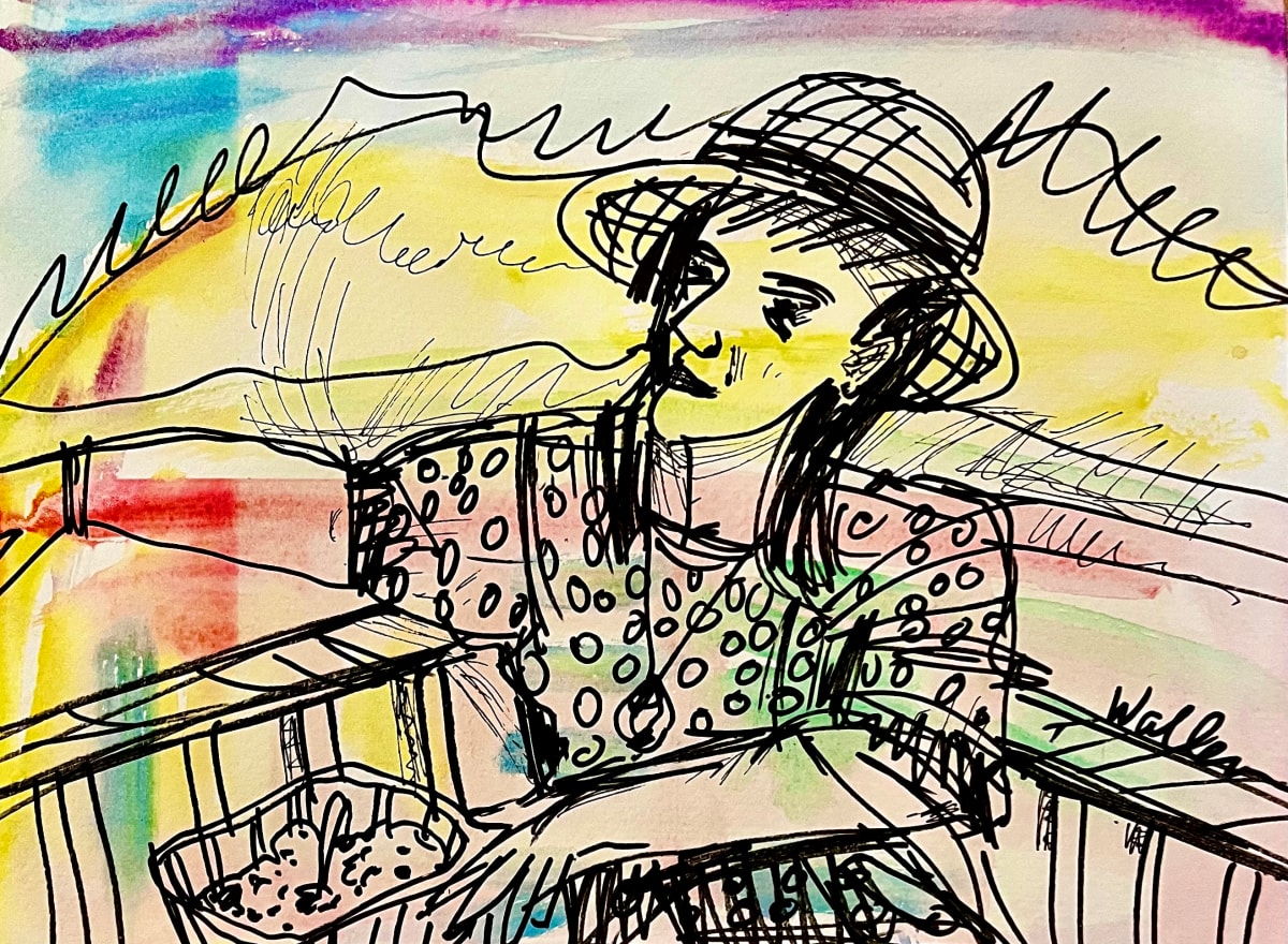 "Girl Lunching In Rio" 