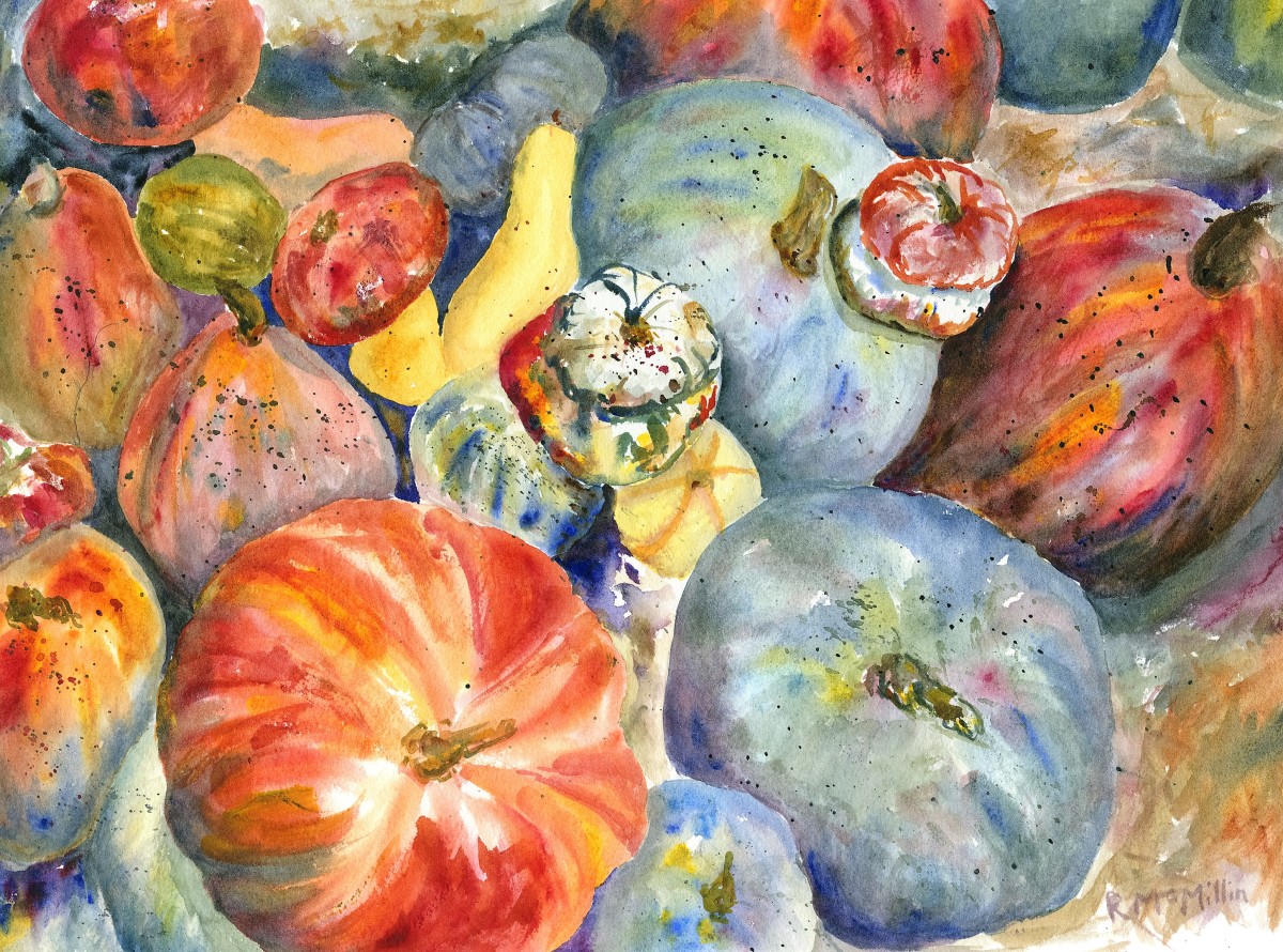 Cucurbit Medley by Ruth McMillin 