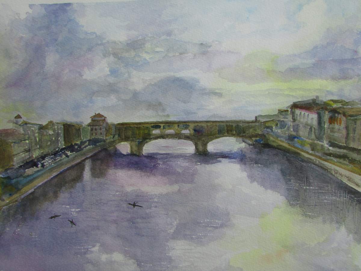 Ponte Vecchio by Ruth McMillin, Image 1.