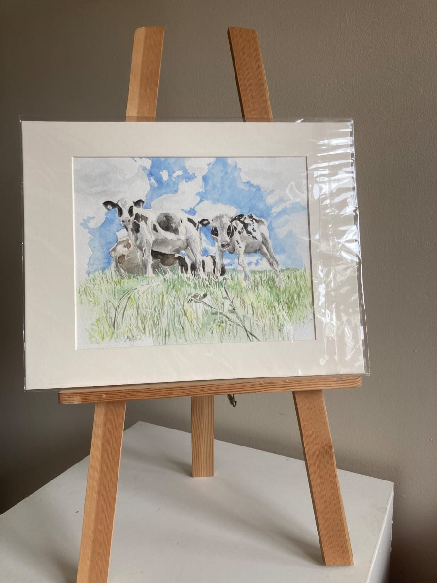 Bincombe Cows by Ally Tate 