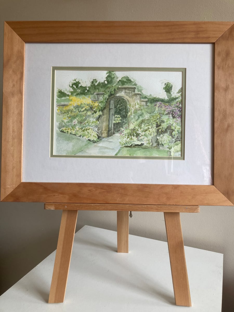 Lytes Cary Manor - Door way by Ally Tate  Image: Frame for display only, picture will be mounted and unframed 