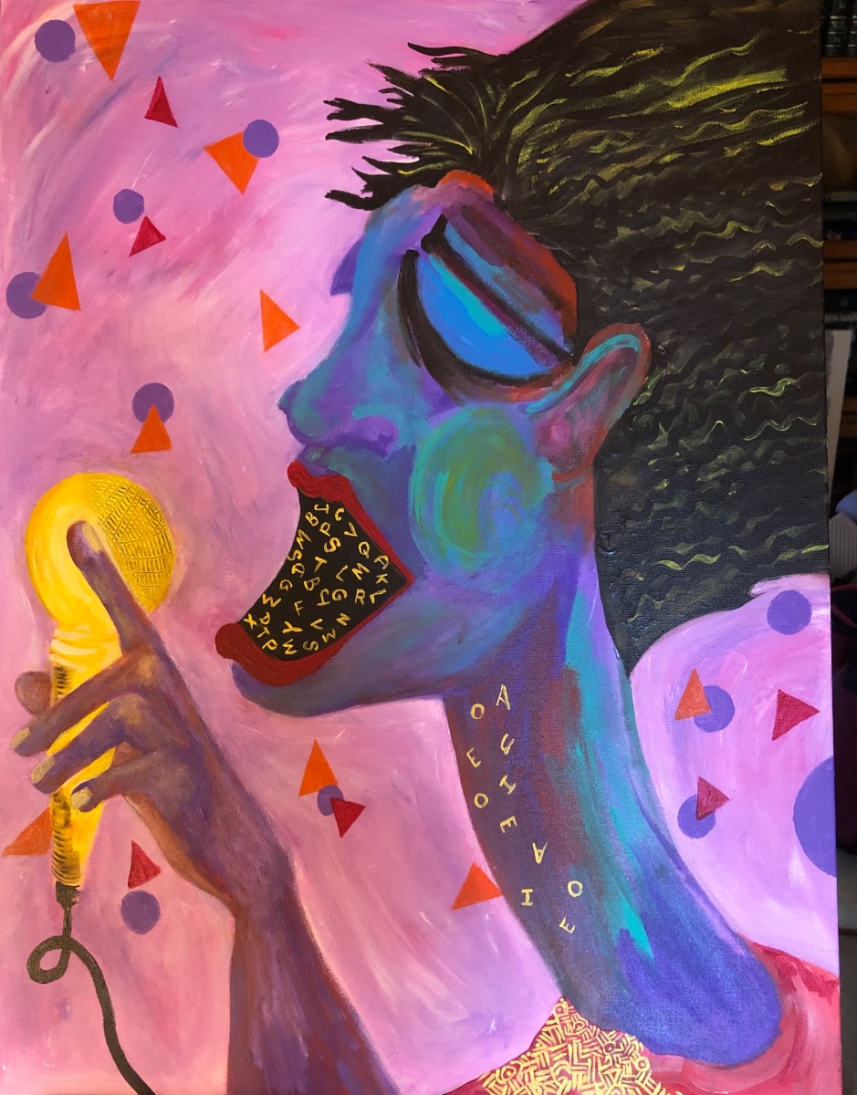 Singing Herself Blue 