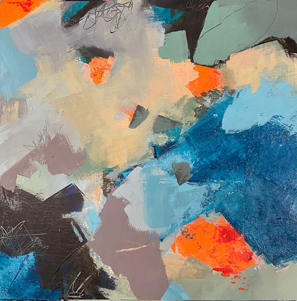 Canyon Section in High Contrast #1 by Nancy Roach, Image 12.