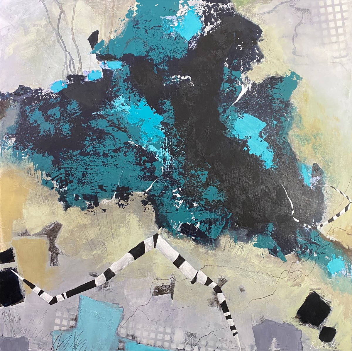 "North Rim of the Black Canyon of the River Gunnison" by Nancy Roach, Image 2.