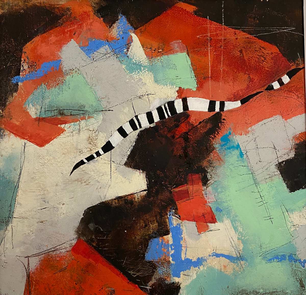 Crevasse #1 by Nancy Roach 