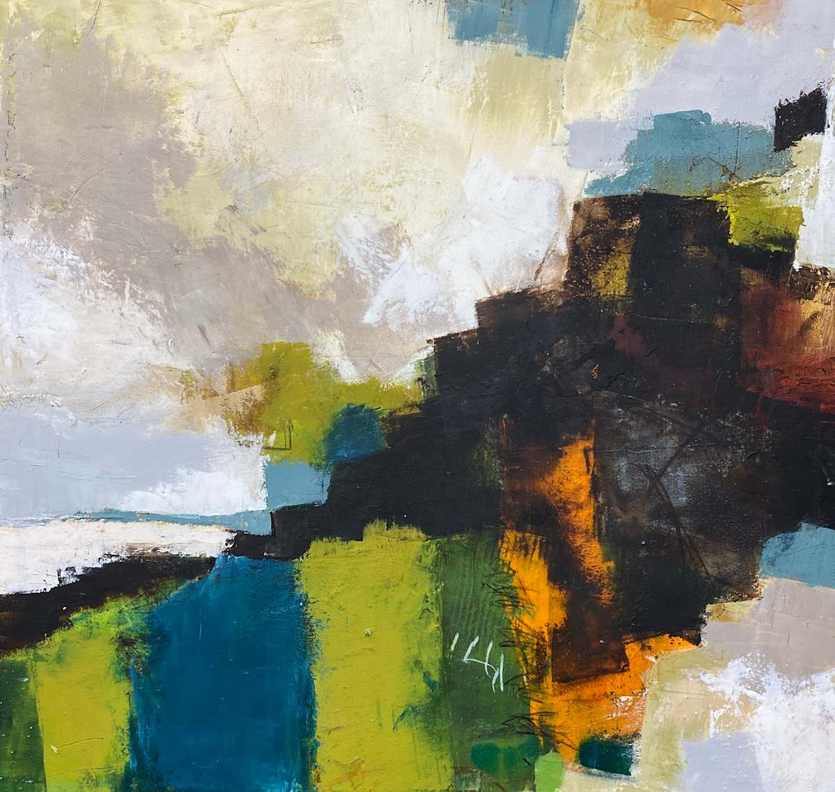 Irish Coastline 1 by Nancy Roach 