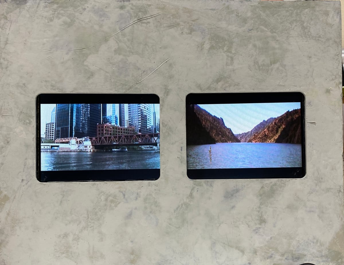 "Chicago River and Black Canyon" by Nancy Roach, Image 2.