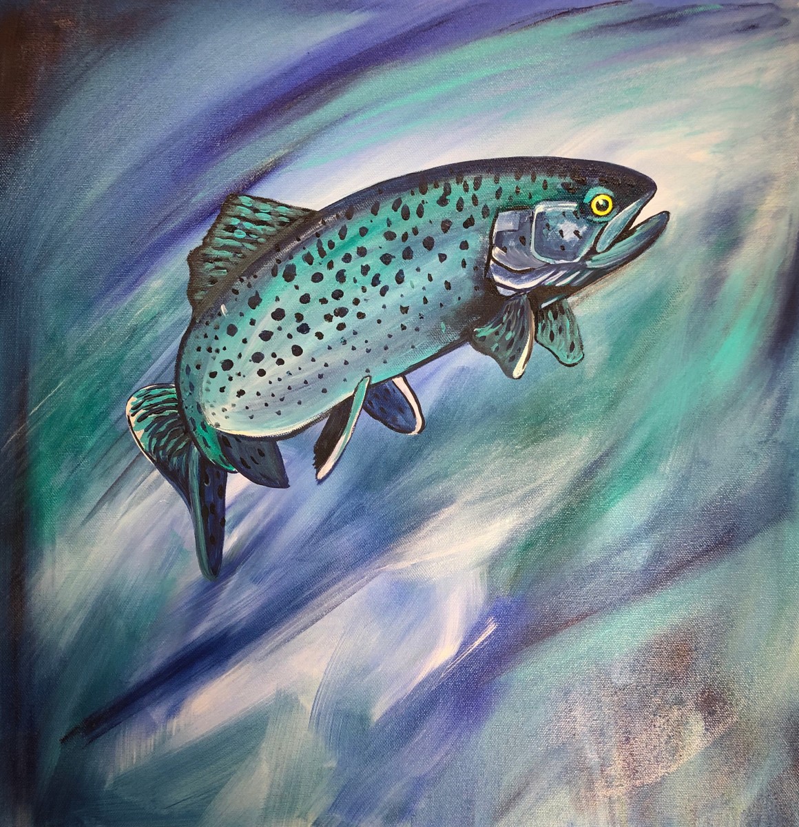 Blue Fish by Allison McGree 