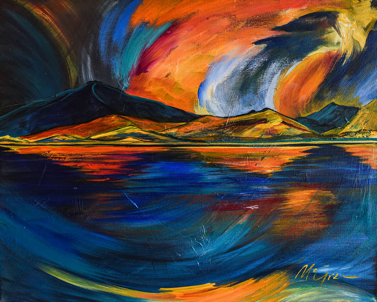 Mountain Reflections, Image 1.