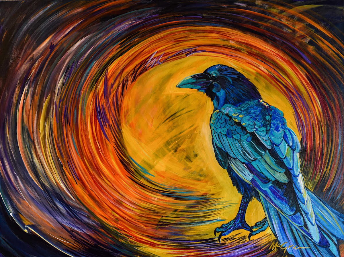 Raven in Wait, Image 1.
