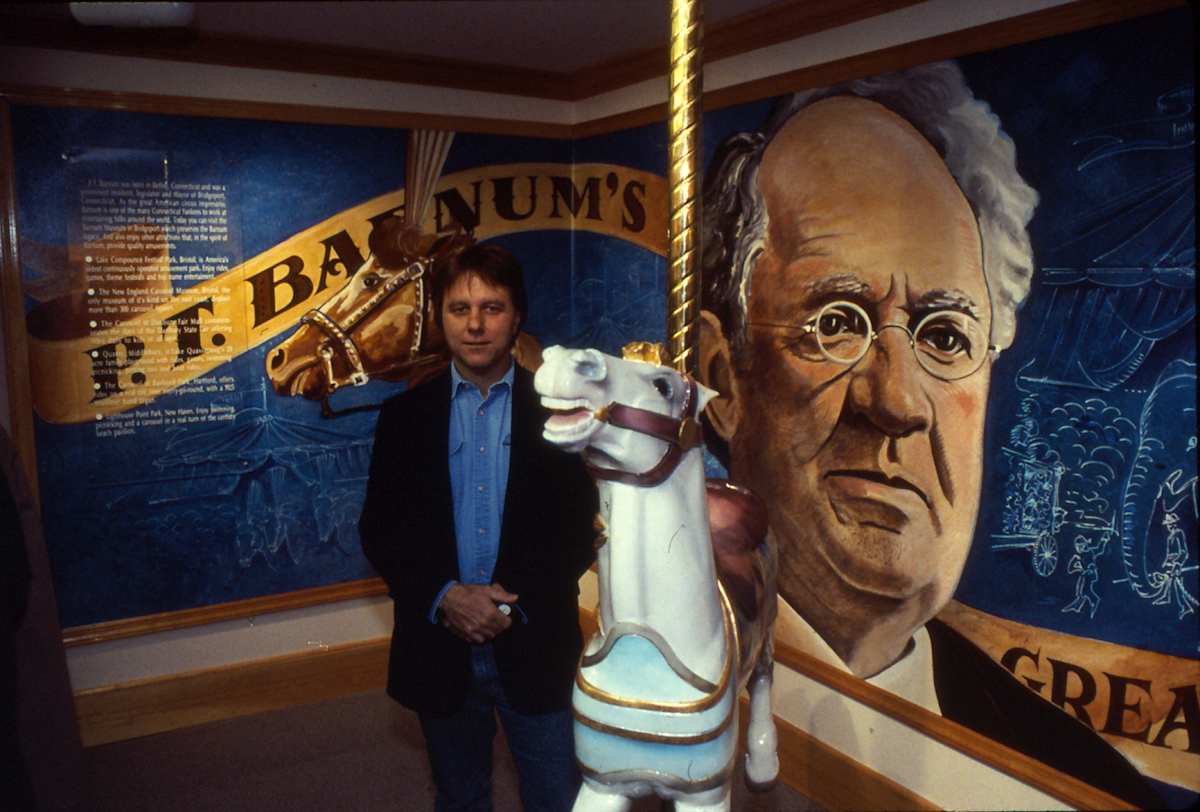 "Barnum Circus Mural" by Brechin Morgan 