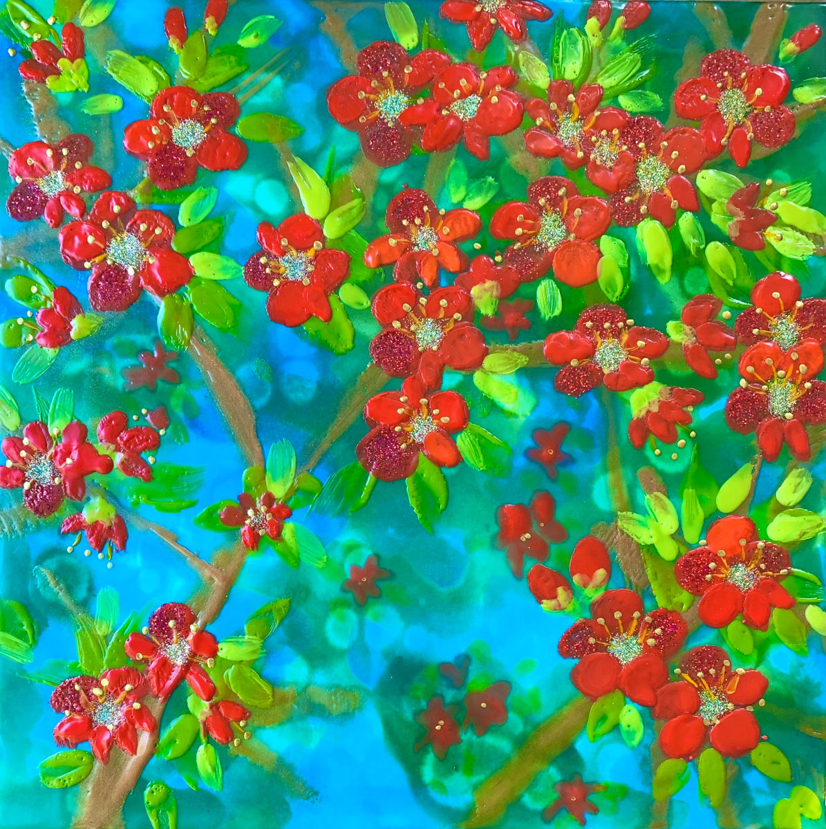 Spring Blossom 13 by Sally Bramble 