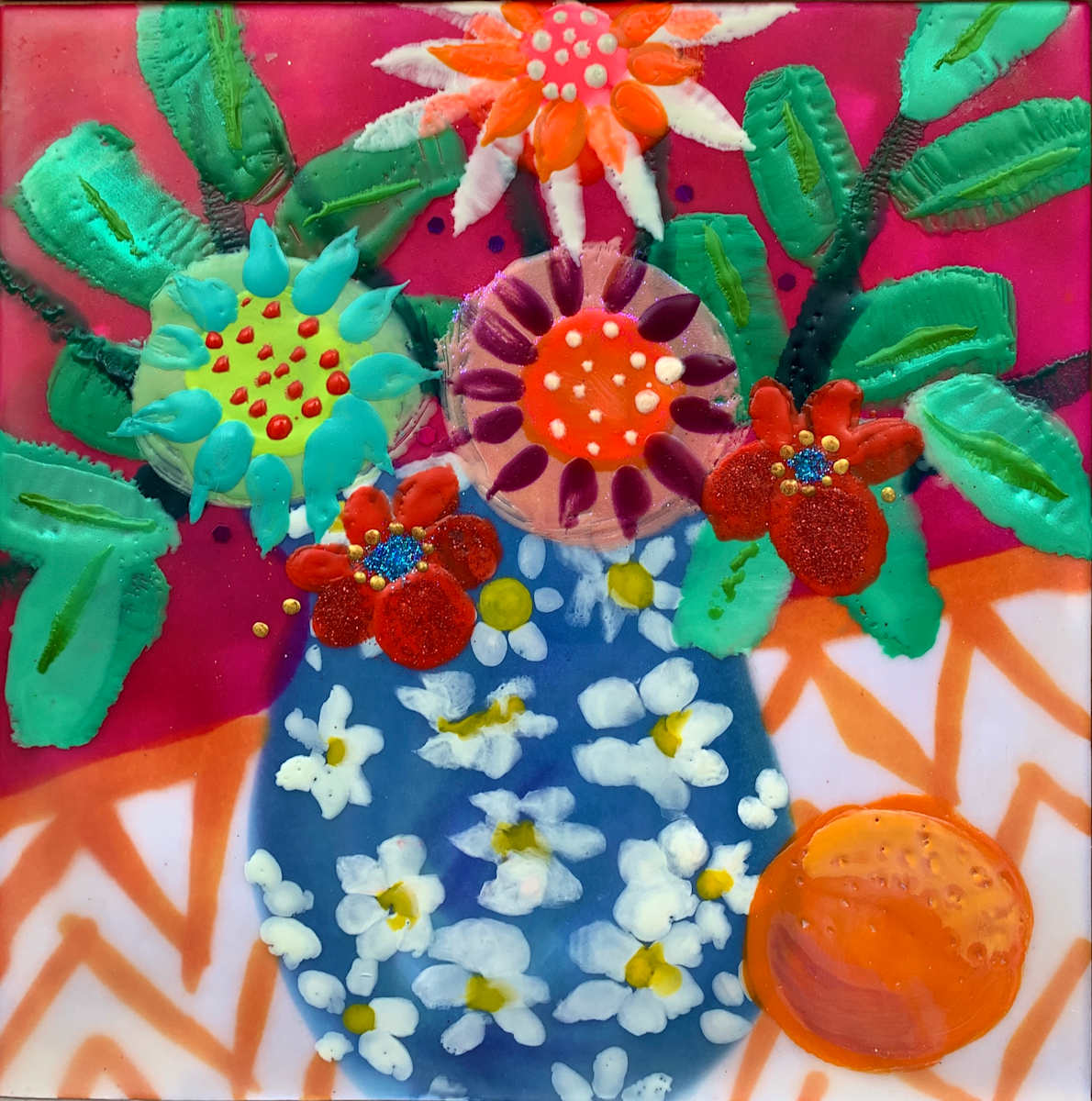 Double Deskie 1 by Sally Bramble 