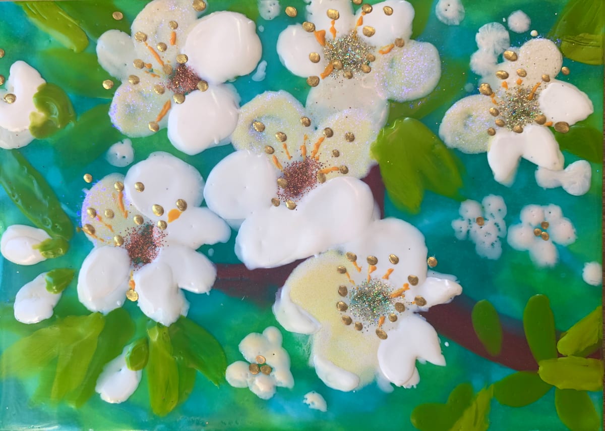 Spring blossom 4 by Sally Bramble 