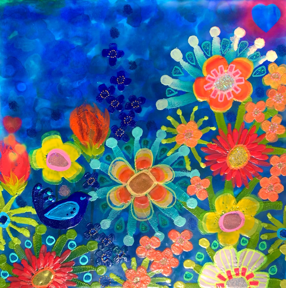 Pretty Little Bluebird by Sally Bramble 