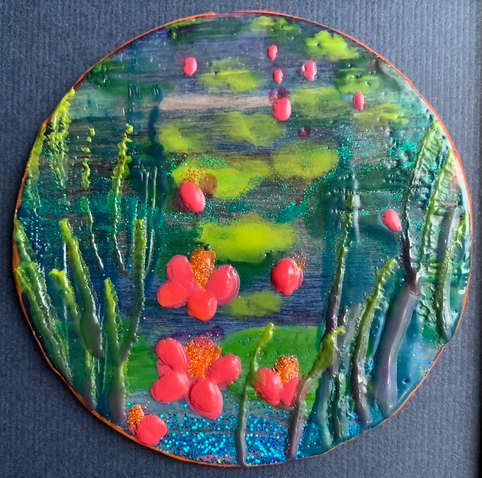 Backwater Blooms 3 by Sally Bramble 