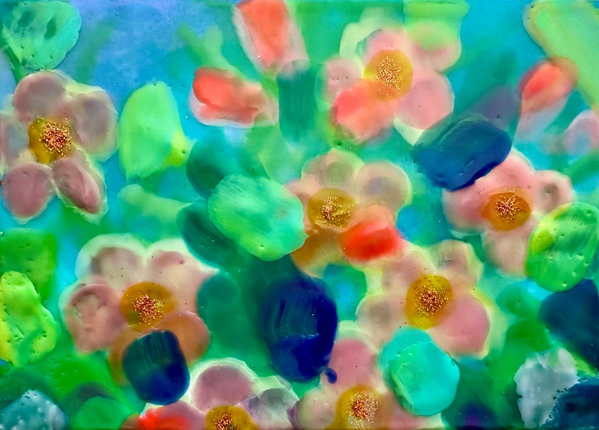 Hockney’s Spring 4 by Sally Bramble, Image 1.