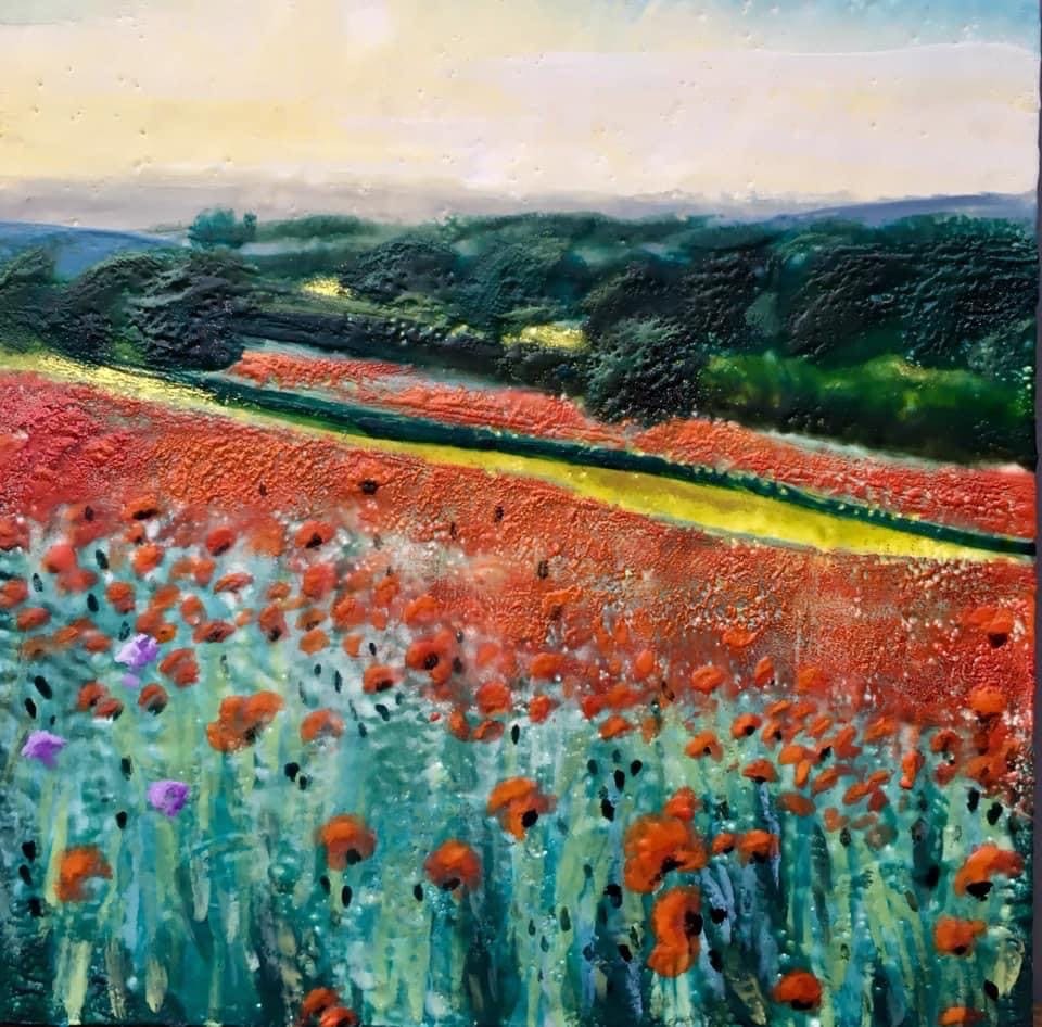 Poppy Fields by Sally Bramble 