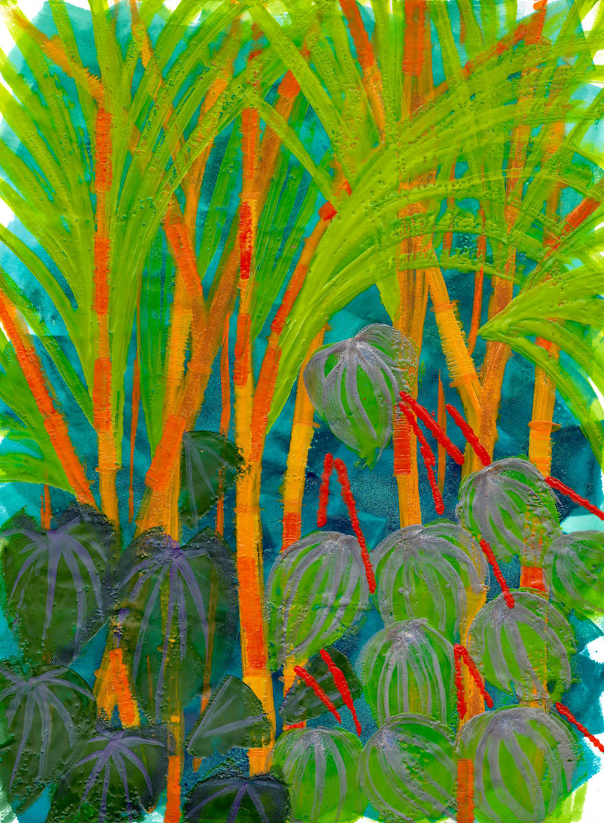 Tangerine Palm by Sally Bramble, Image 1.