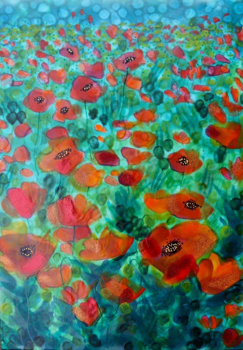 Poppy Meadow by Sally Bramble 