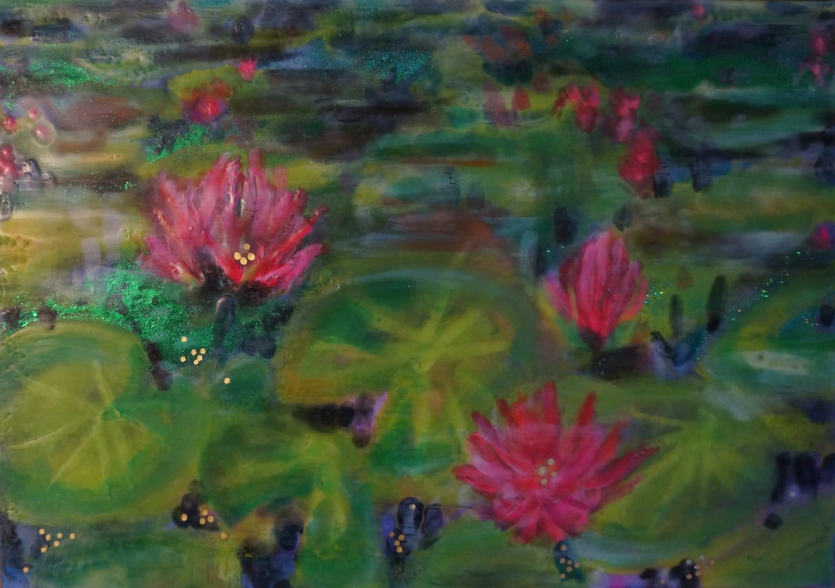Waterlilies by Sally Bramble 