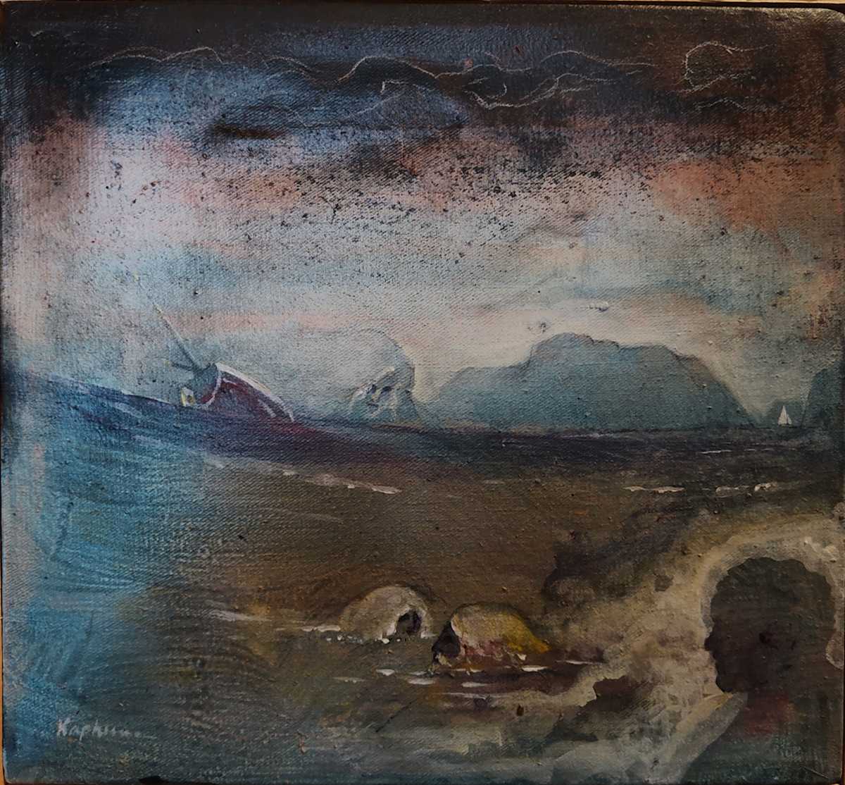 Capsize  Ship     (sic) by Thom  Kapheim, Image 1.