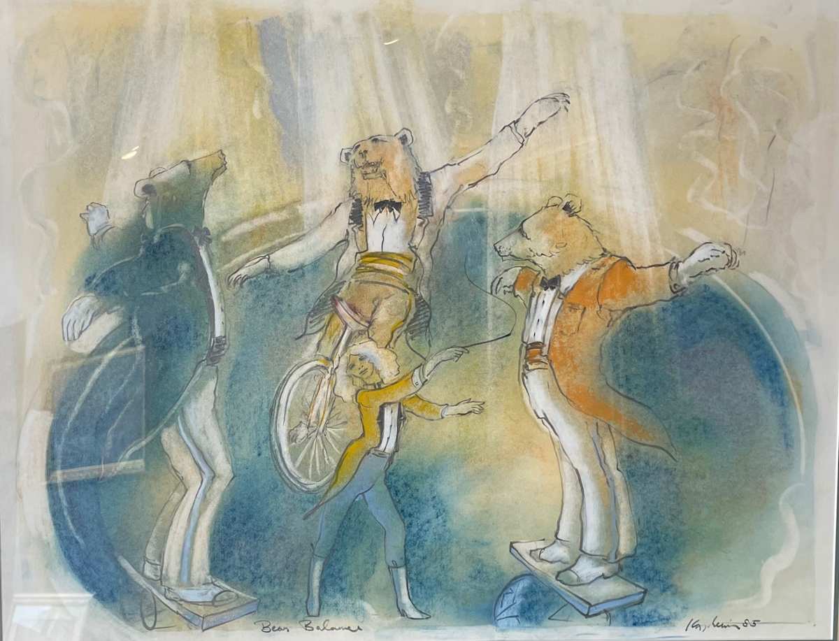 BEAR BALANCE by Thom  Kapheim 