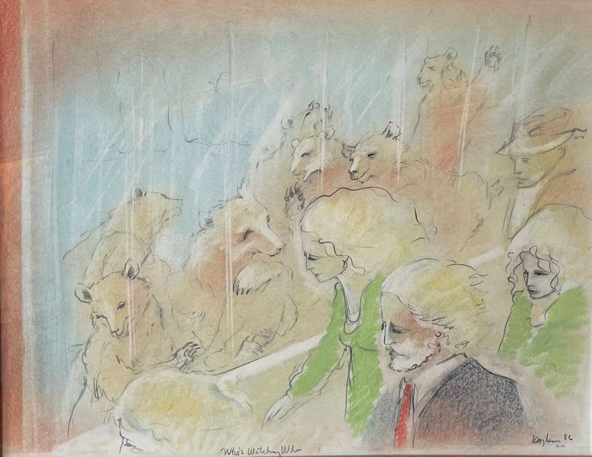 WHO'S WATCHING WHO by Thom  Kapheim 