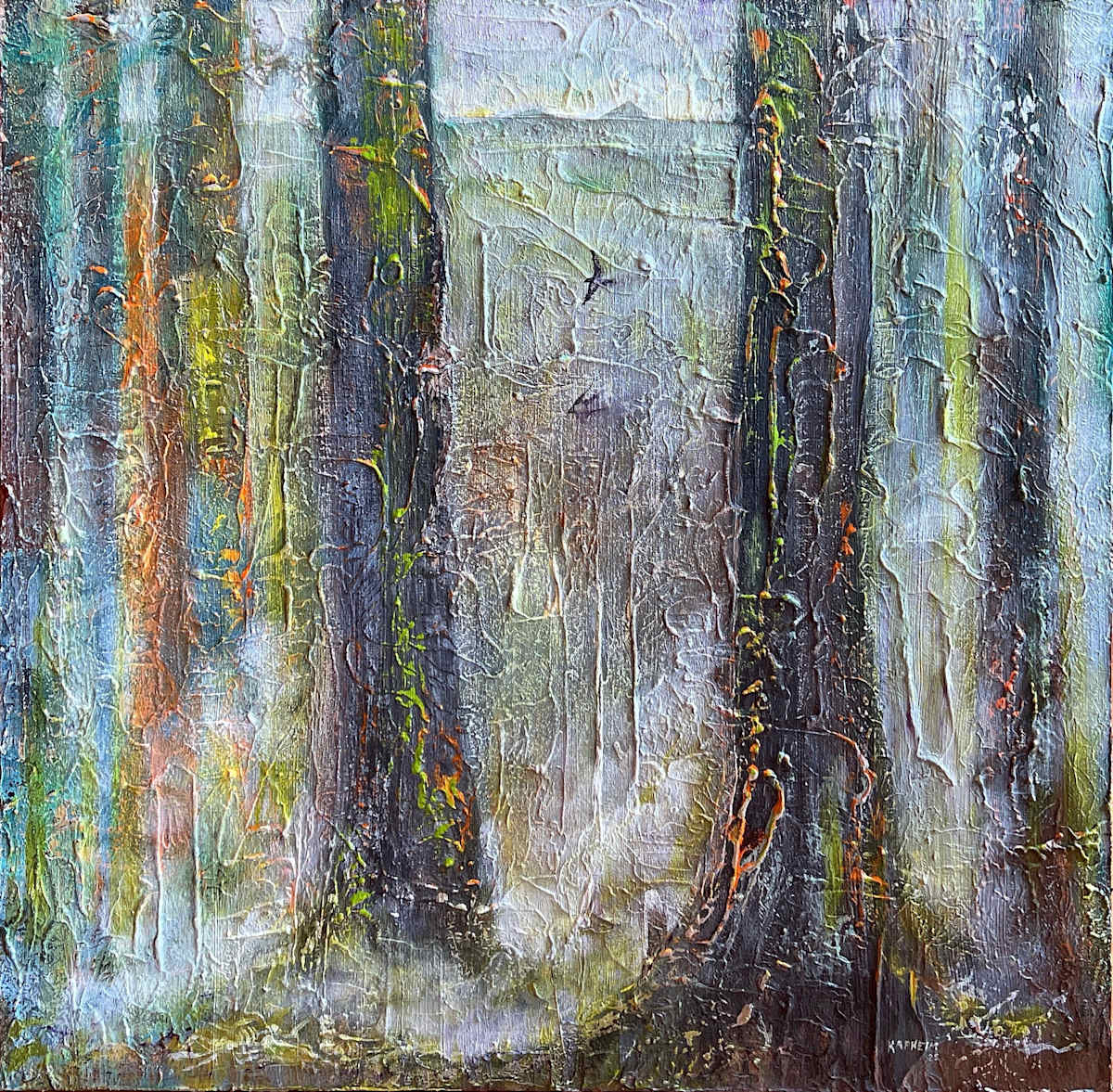 View from the woods by Thom  Kapheim 