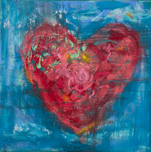 Love Makes the World Go Round by Sharon Walker 