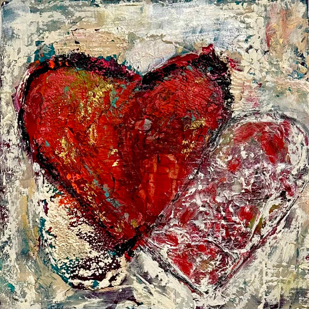 Dual Hearts by Sharon Walker 