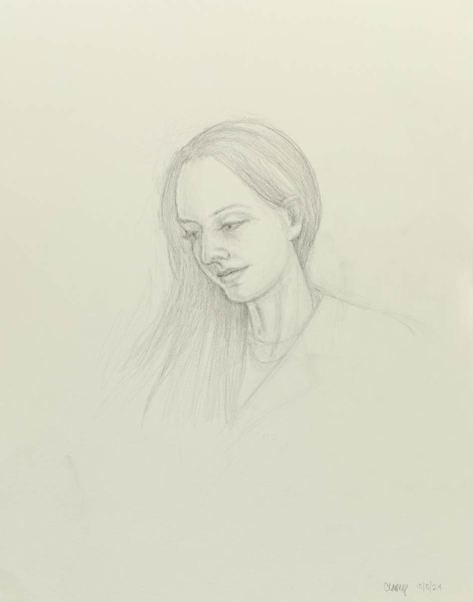 Lauren's Gaze by Chris Clamp 