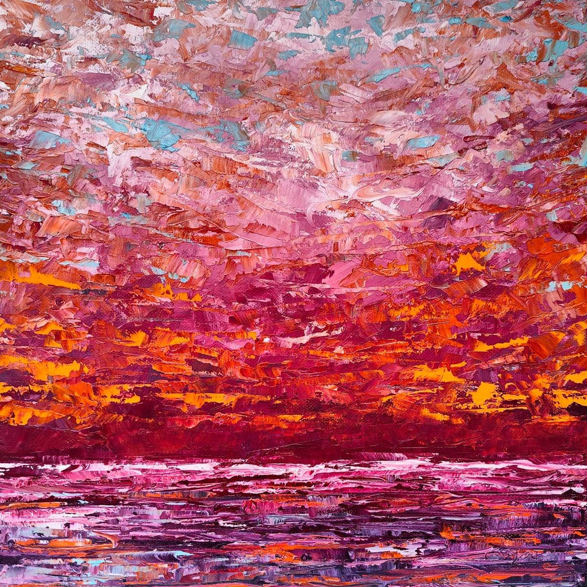 Red hour by Ahmed Amir 