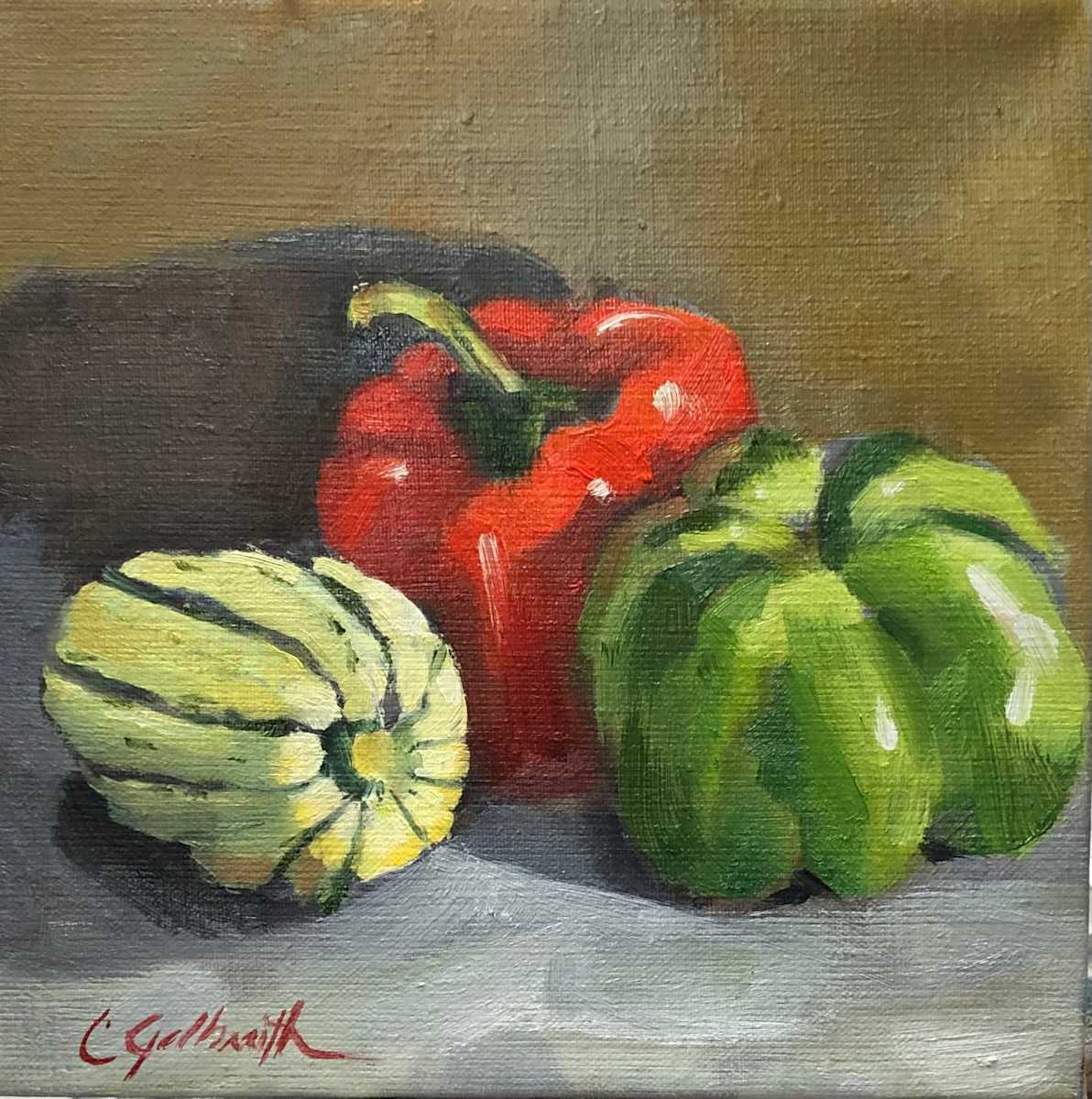 Peppers & Delicata by Cary Galbraith, Image 1.