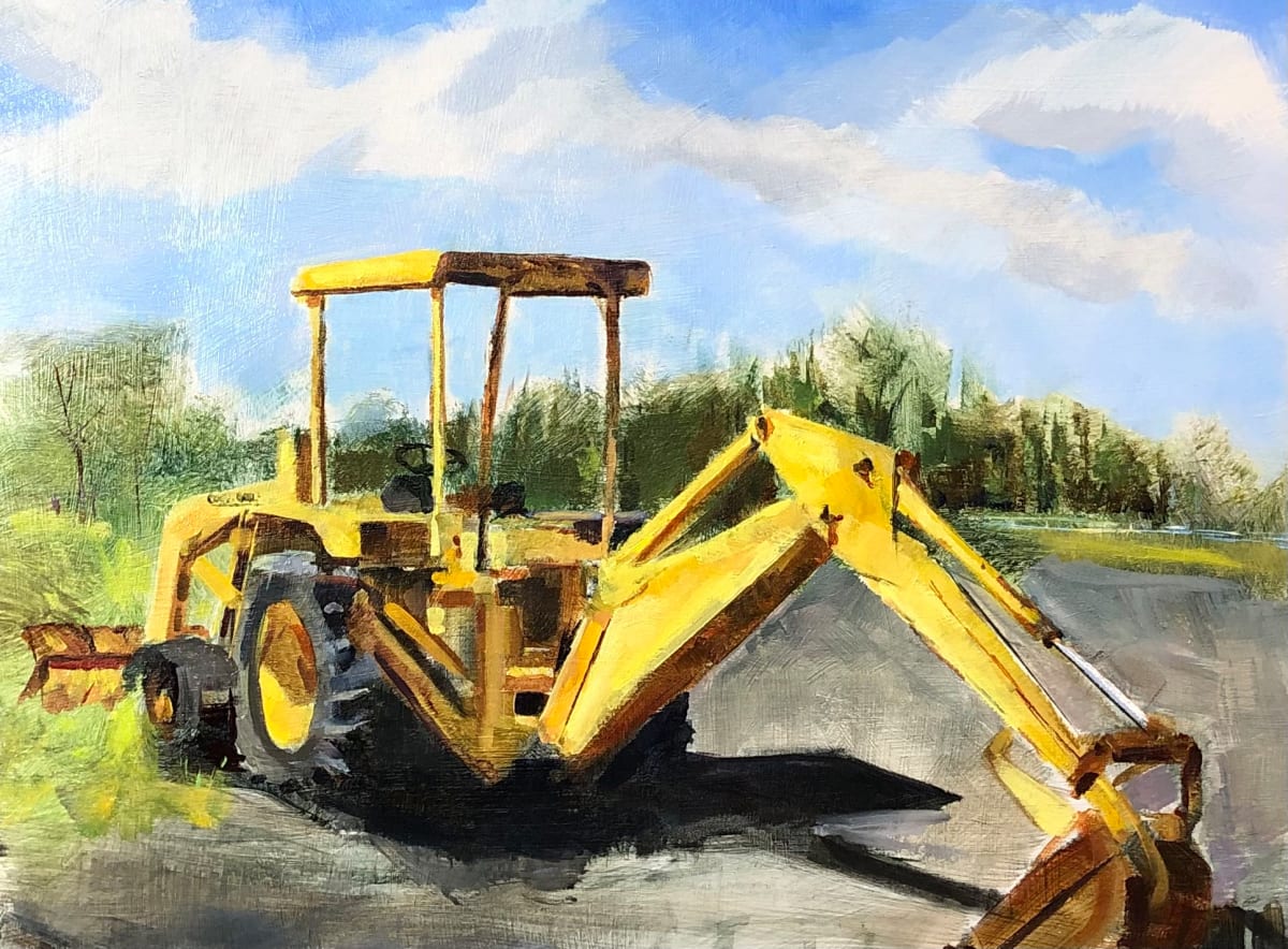 Backhoe by Cary Galbraith, Image 1.