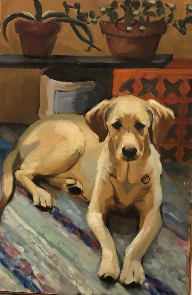 Dudley by Cary Galbraith  Image: Dame Dudley of Pennhorn Creek. My beloved yellow lab. She was as sweet as they come and so well behaved.