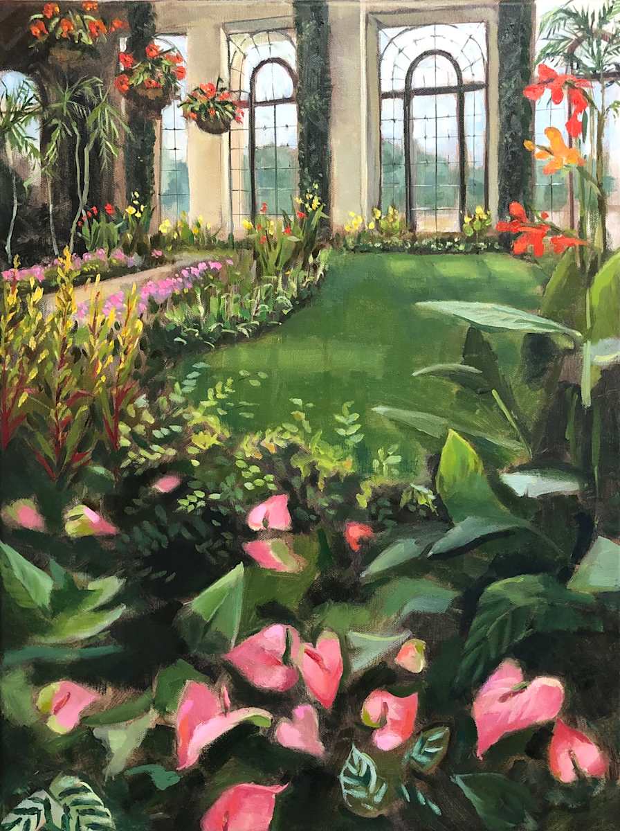Longwood Gardens Conservatory by Cary Galbraith 