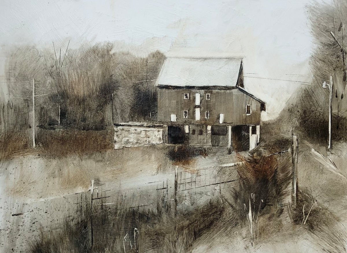 Ring Farm by Cary Galbraith  Image: This barn is on Kuerners Farm on Ring Road.