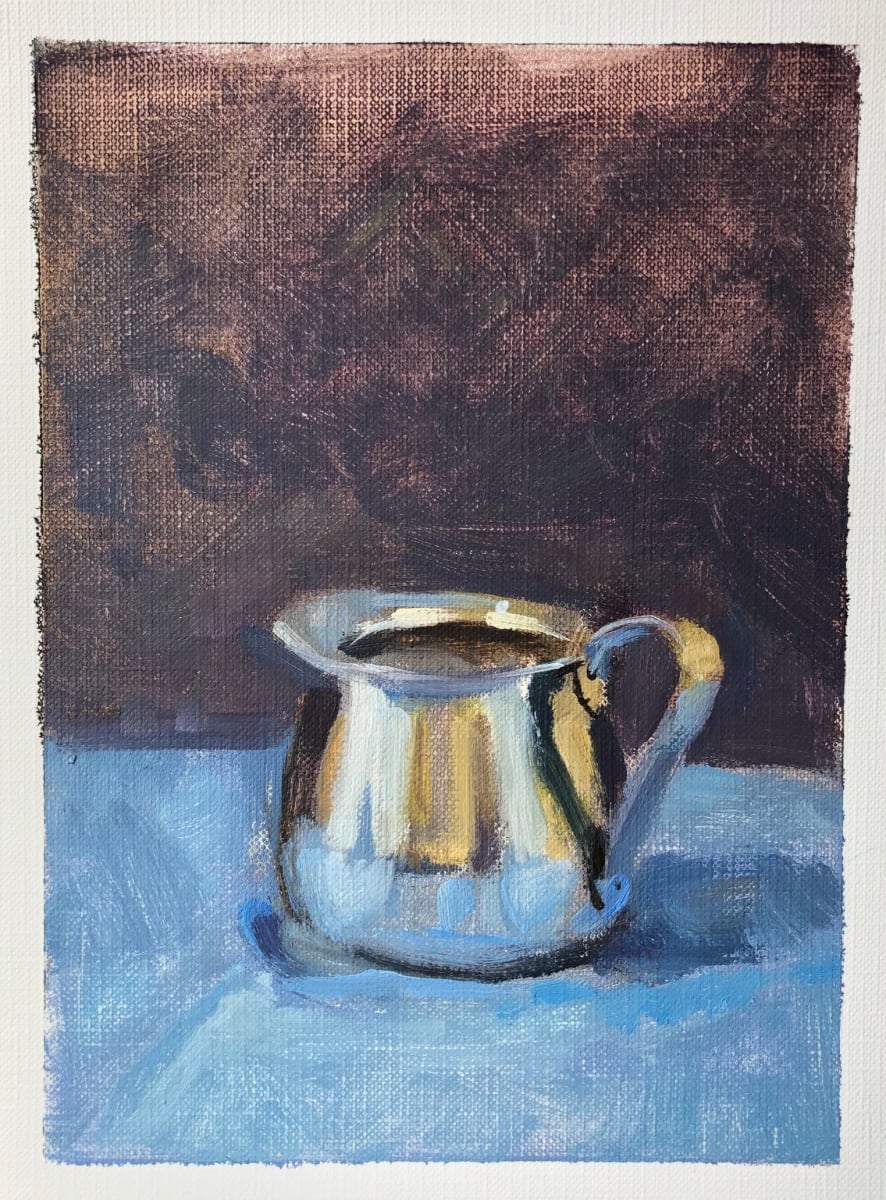 Stainless Creamer by Cary Galbraith, Image 1.