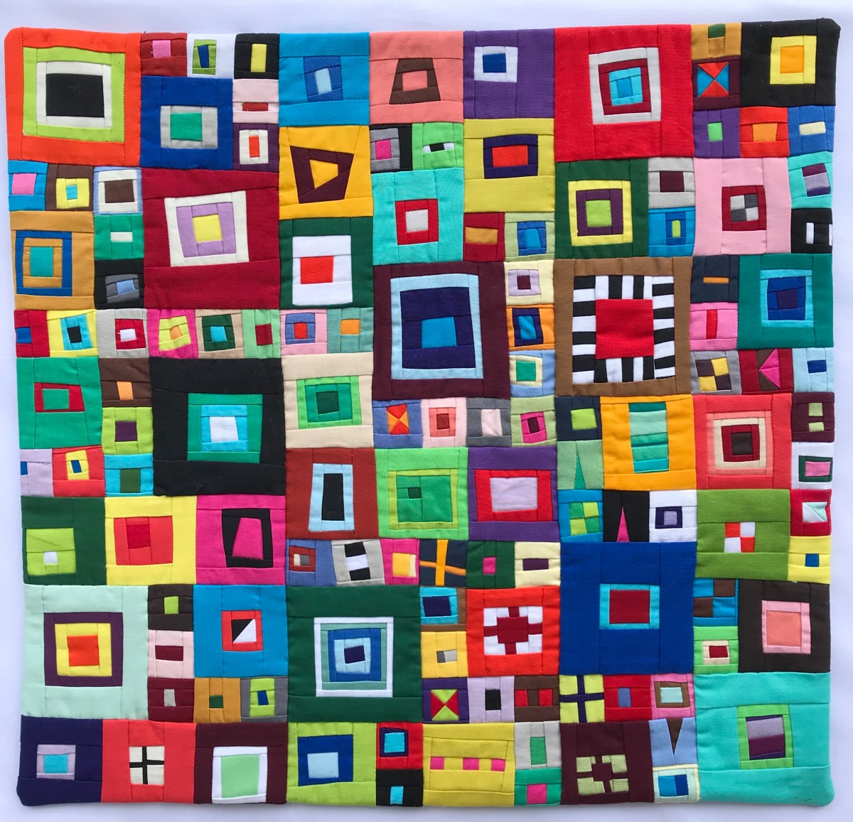Textile Intarsia #1 by Lorraine Woodruff-Long / Quilting in the Fog, Image 2.