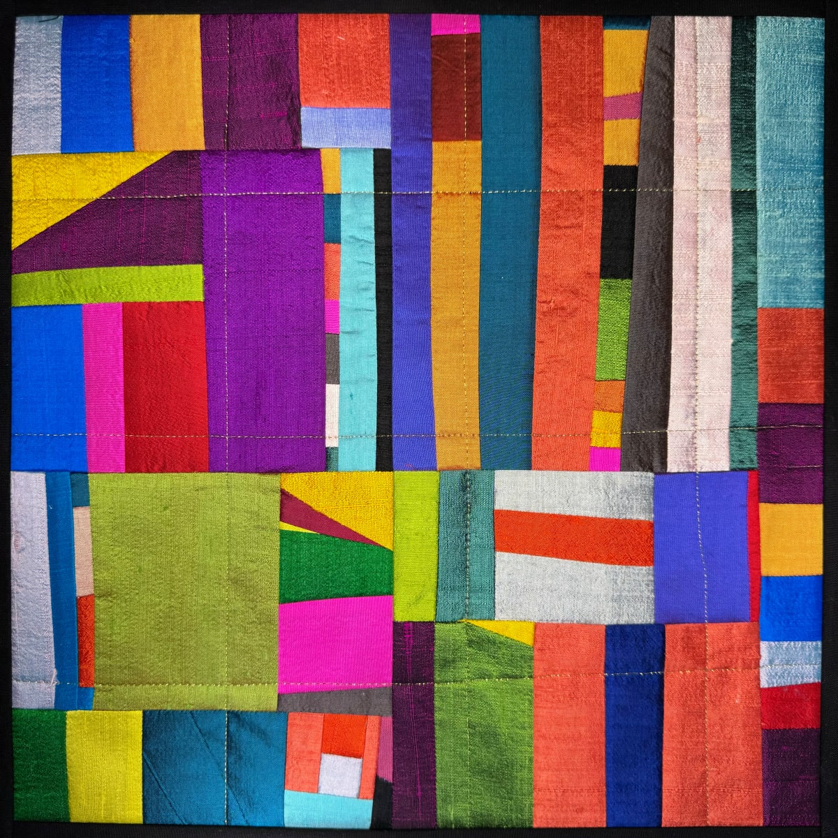 Silk Improv #5 by Lorraine Woodruff-Long 