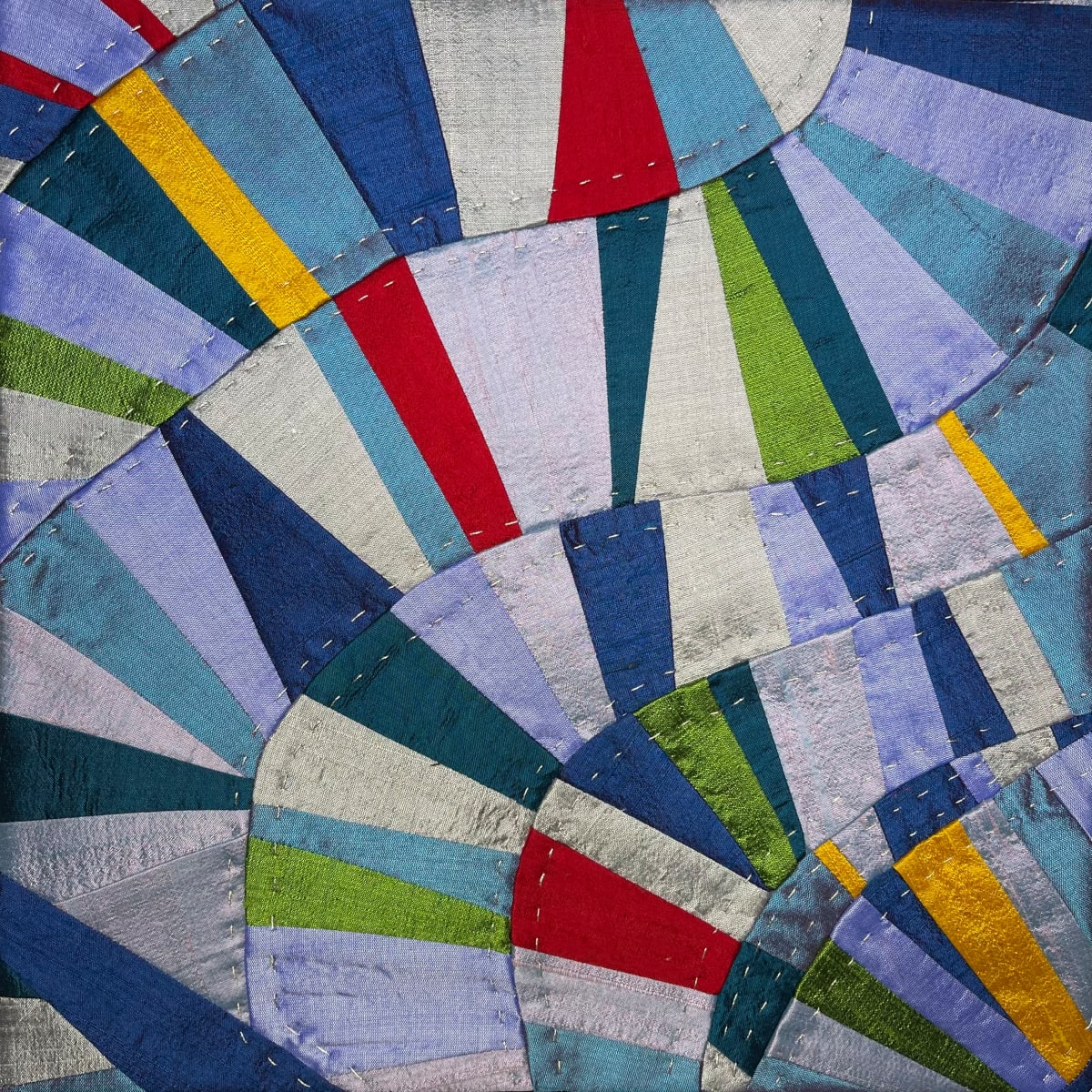 Silk Swirl by Lorraine Woodruff-Long / Quilting in the Fog, Image 1.