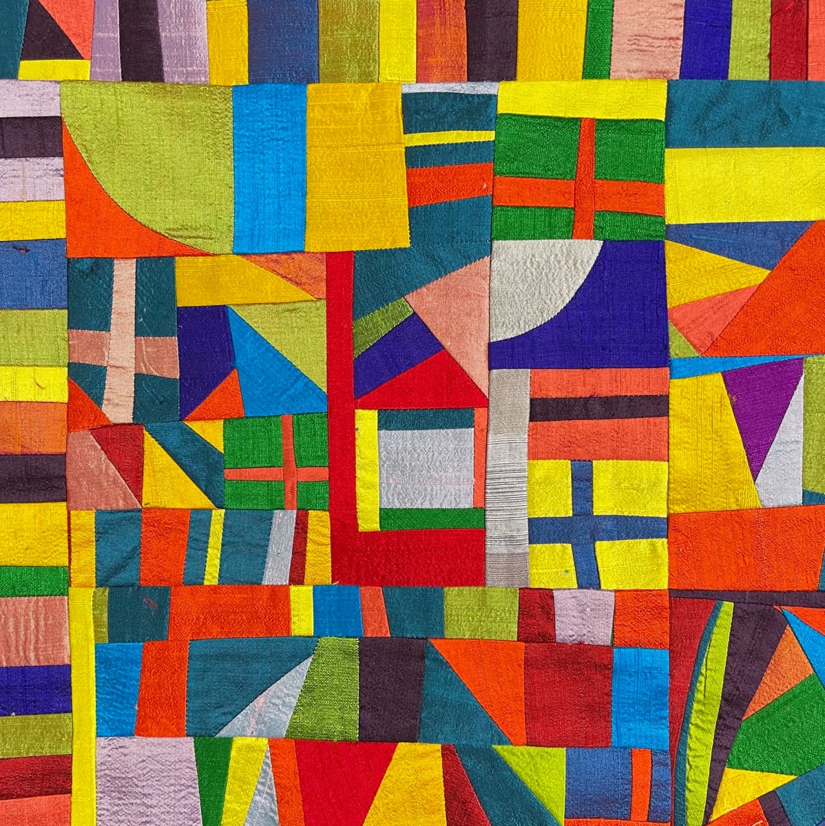 Silk Mosaic by Lorraine Woodruff-Long  Image: Silk Mosaic