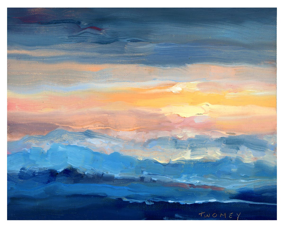 Liquid Sunset by Catherine Twomey 